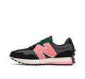 New Balance U327CNT Sneakers in Black, Gray, Pink and Green