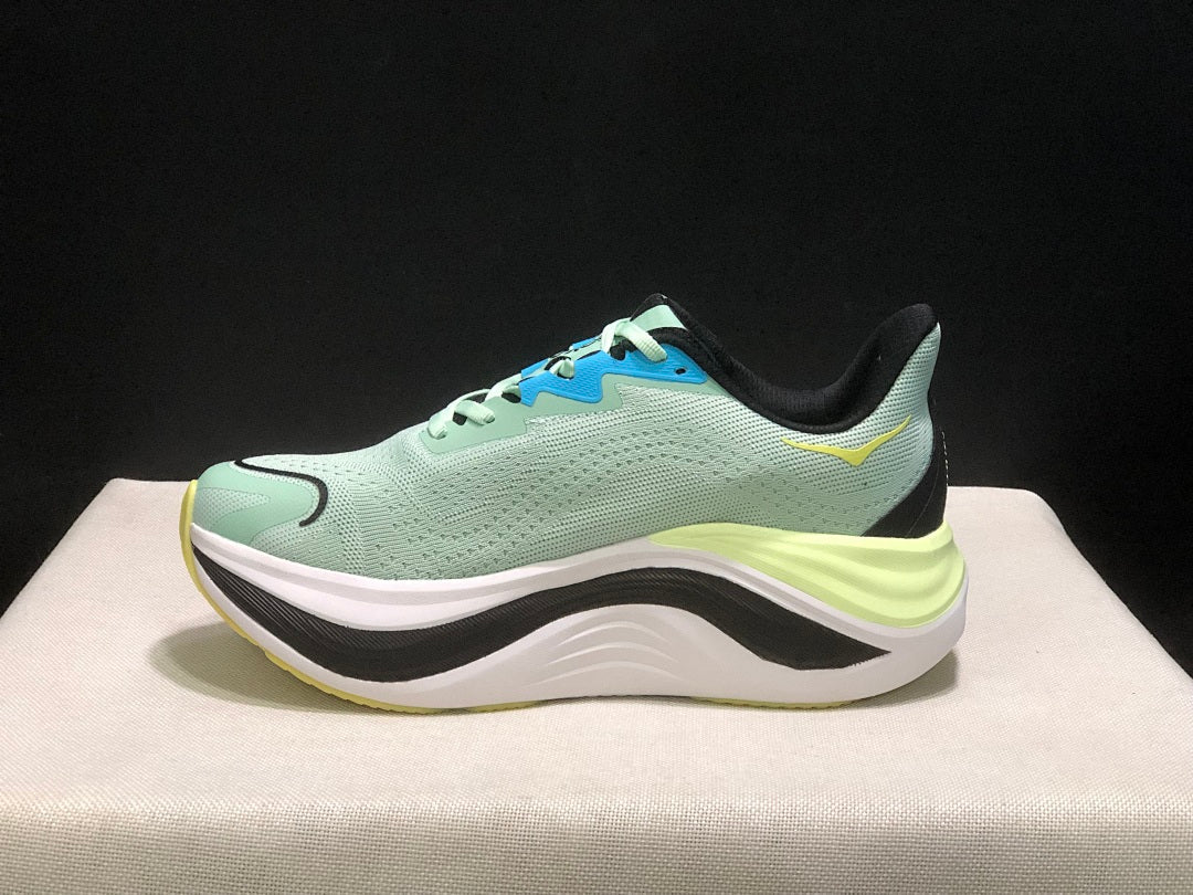 HOKA Skyward X Running Shoes in Mint Green