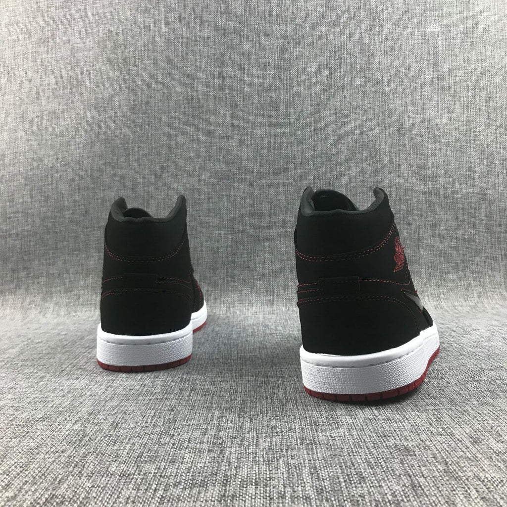 Jordan Air Jordan 1 Mid Sneakers Black Red CK5665-062