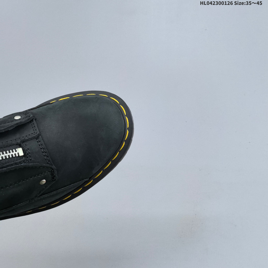 Dr. Martens Sinclair Black Platform Shoes
