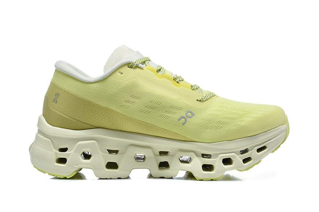 On Cloudmonster 3 Running Shoes, Fluorescent Green