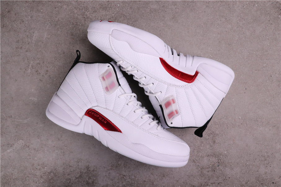 Jordan Air Jordan 12 Reverse Flu Game White Red CT8013-106