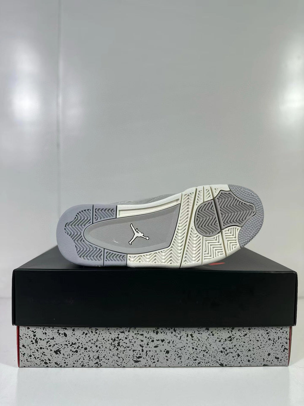 Jordan Air Jordan 4 Light Iron Ore Frozen Moments Sneakers
