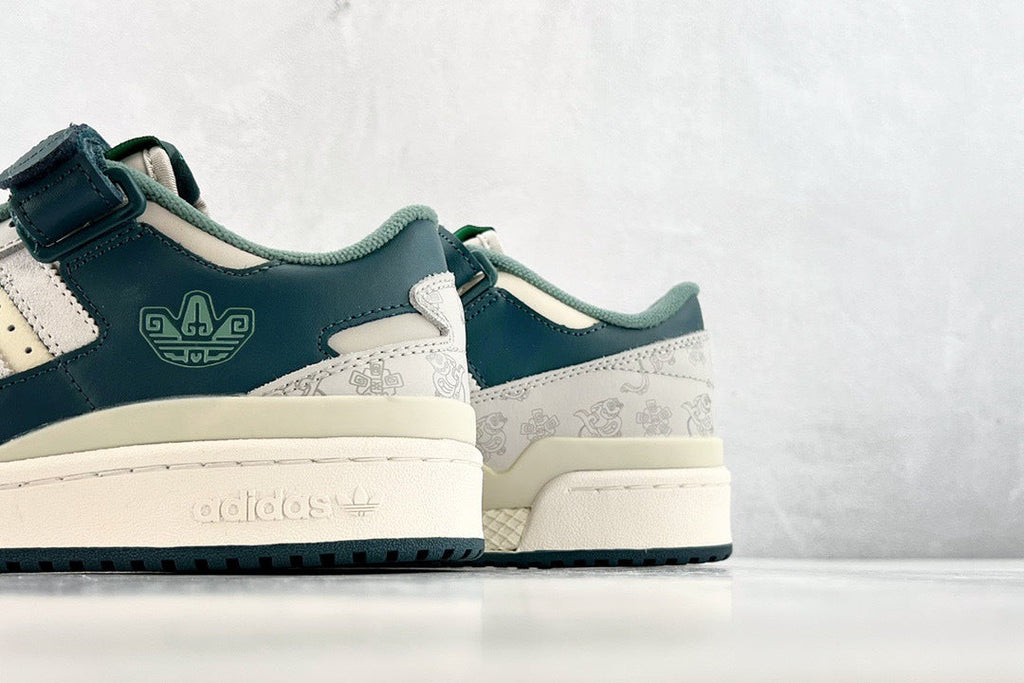Adidas Originals Forum 84 Low White Green Sneakers HP2067