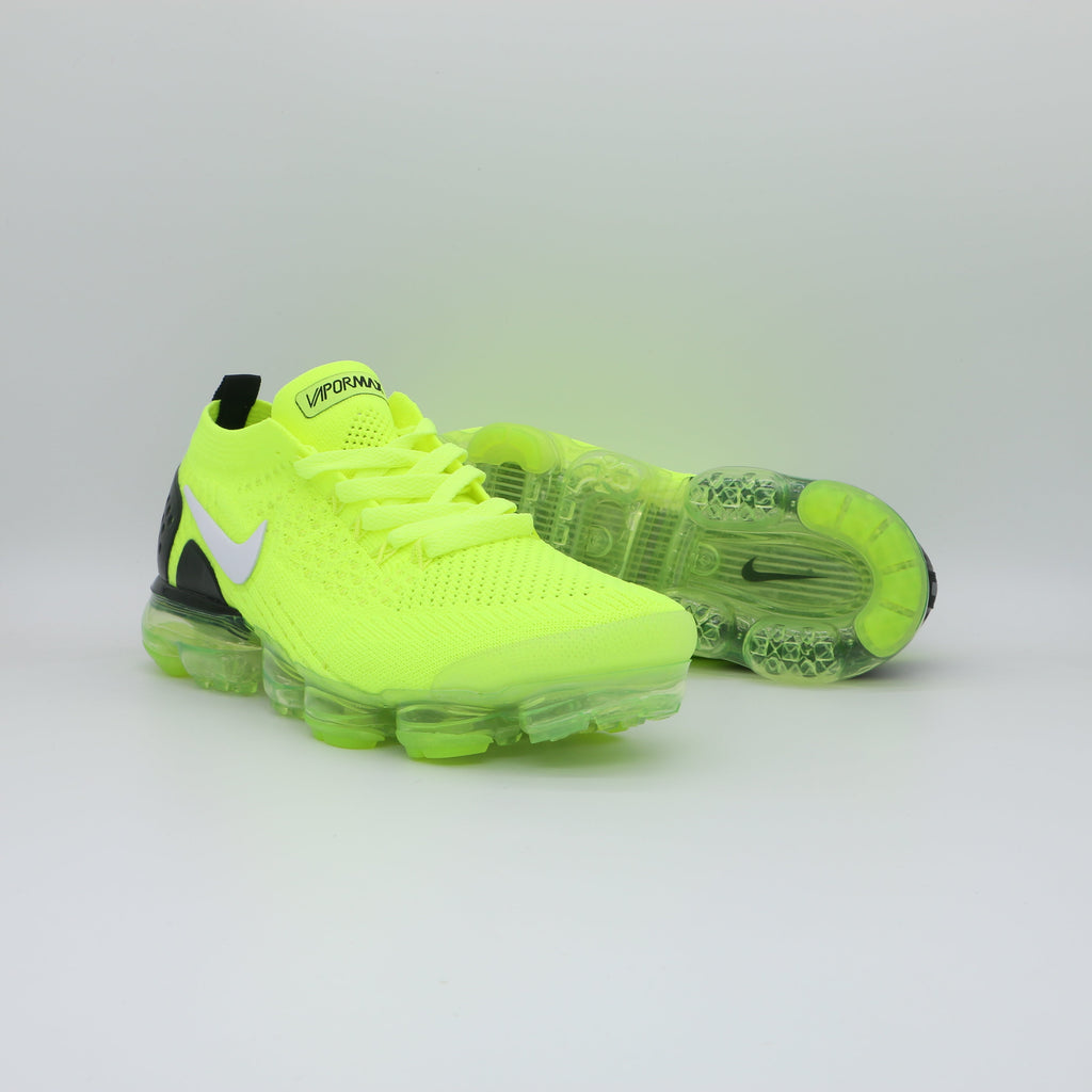 Nike Air VaporMax 2018 Neon Green Black Sneakers 942842-7009