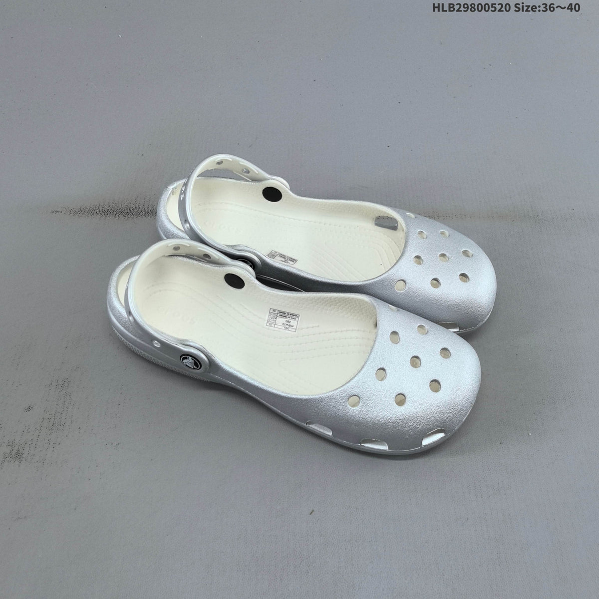 Crocs Classic Ballet Clog in Metallic Colors