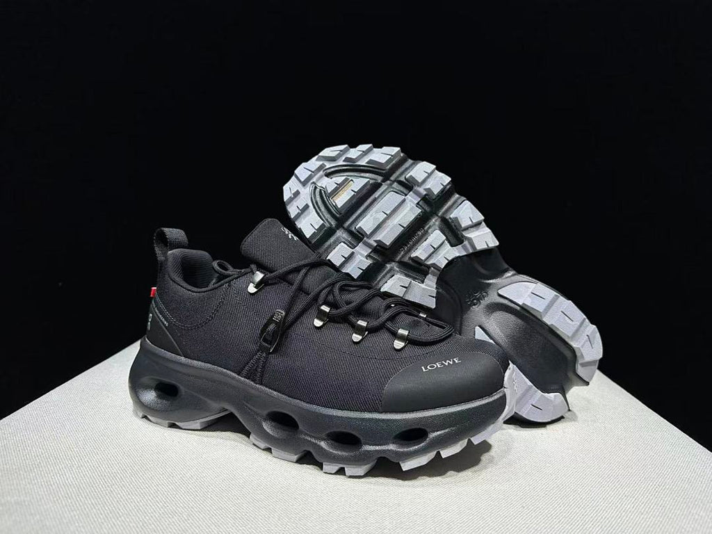 On x LOEWE Cloudsurfer Black Sneakers