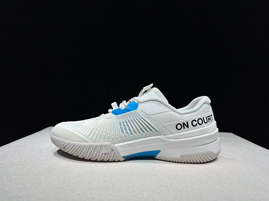 On The Roger Pro Fire Clay White Court Sneakers
