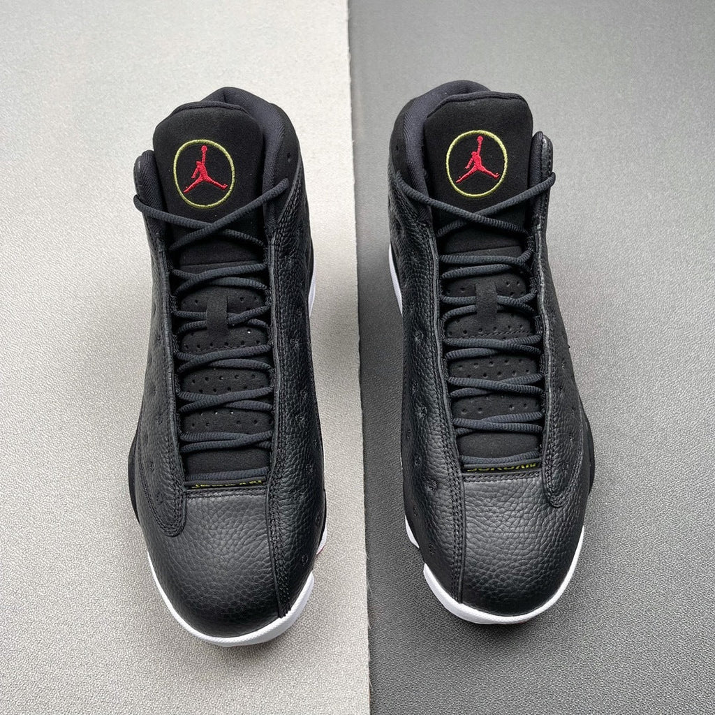 Jordan Air Jordan 13 Playoffs Black Red High-Top Sneakers