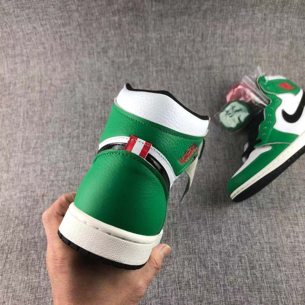 Jordan Air Jordan 1 Lucky Green High-Top Sneakers