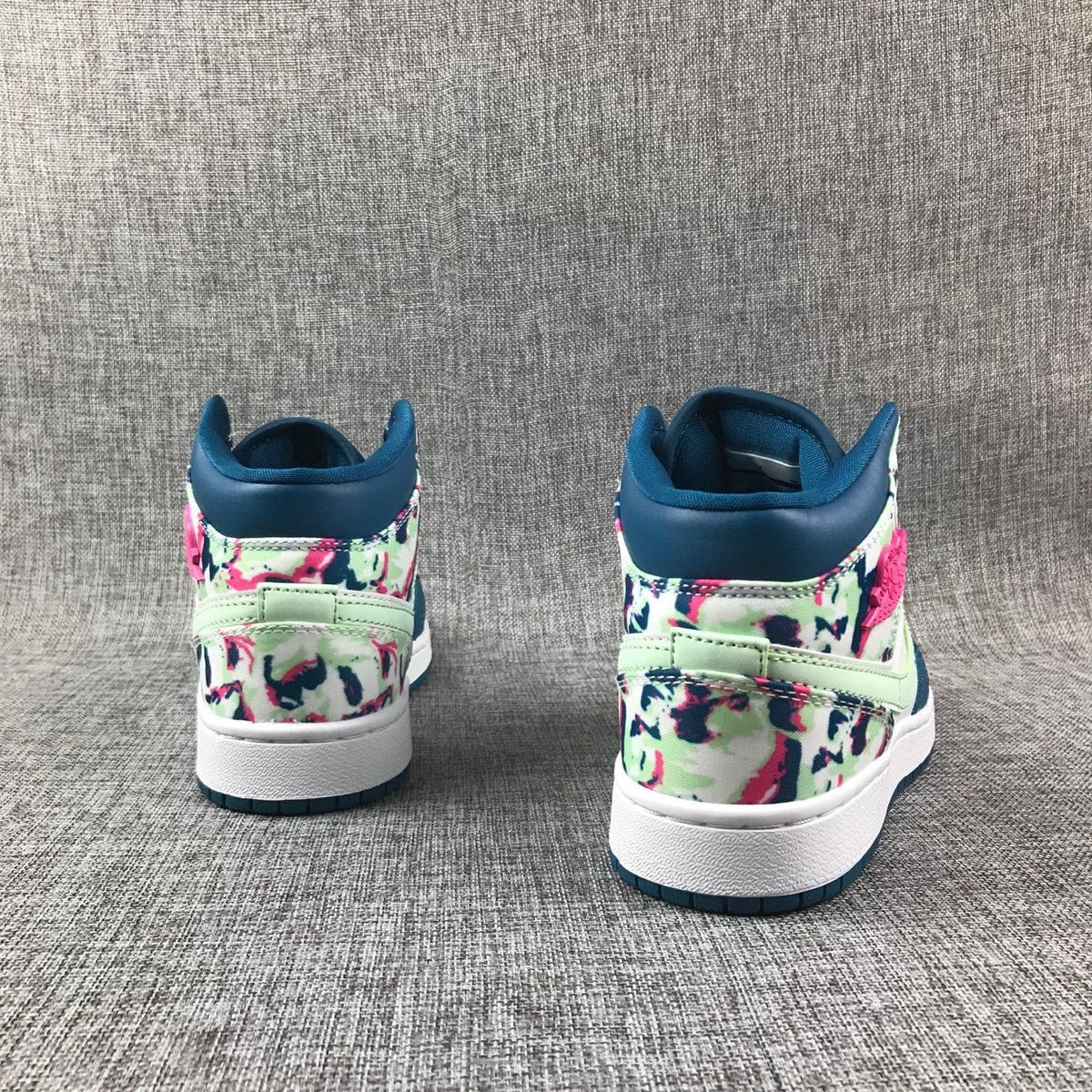 Air Jordan 1 Mid Hawaii Multicolor High-Top Sneakers