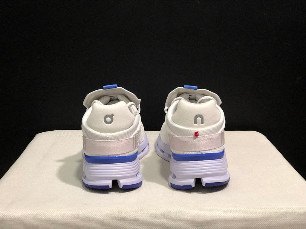 On Cloudnova 1 Sneakers, White and Blue