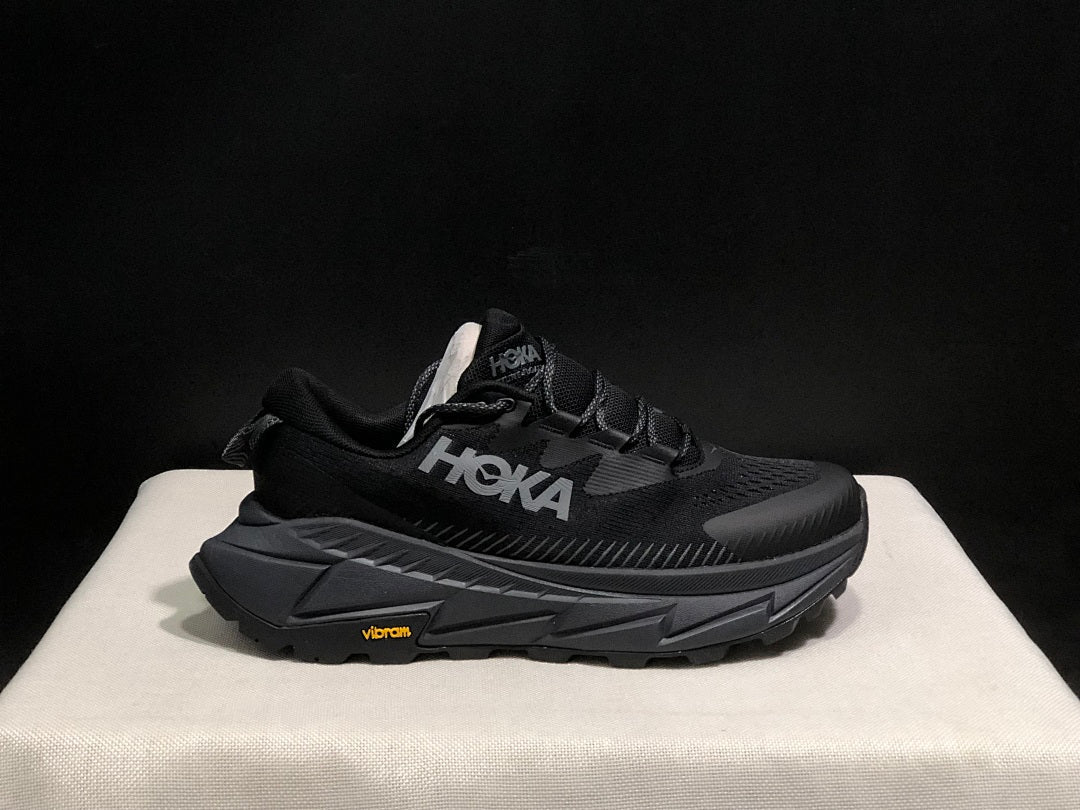 HOKA Skyline Float X Black Trail Sneakers