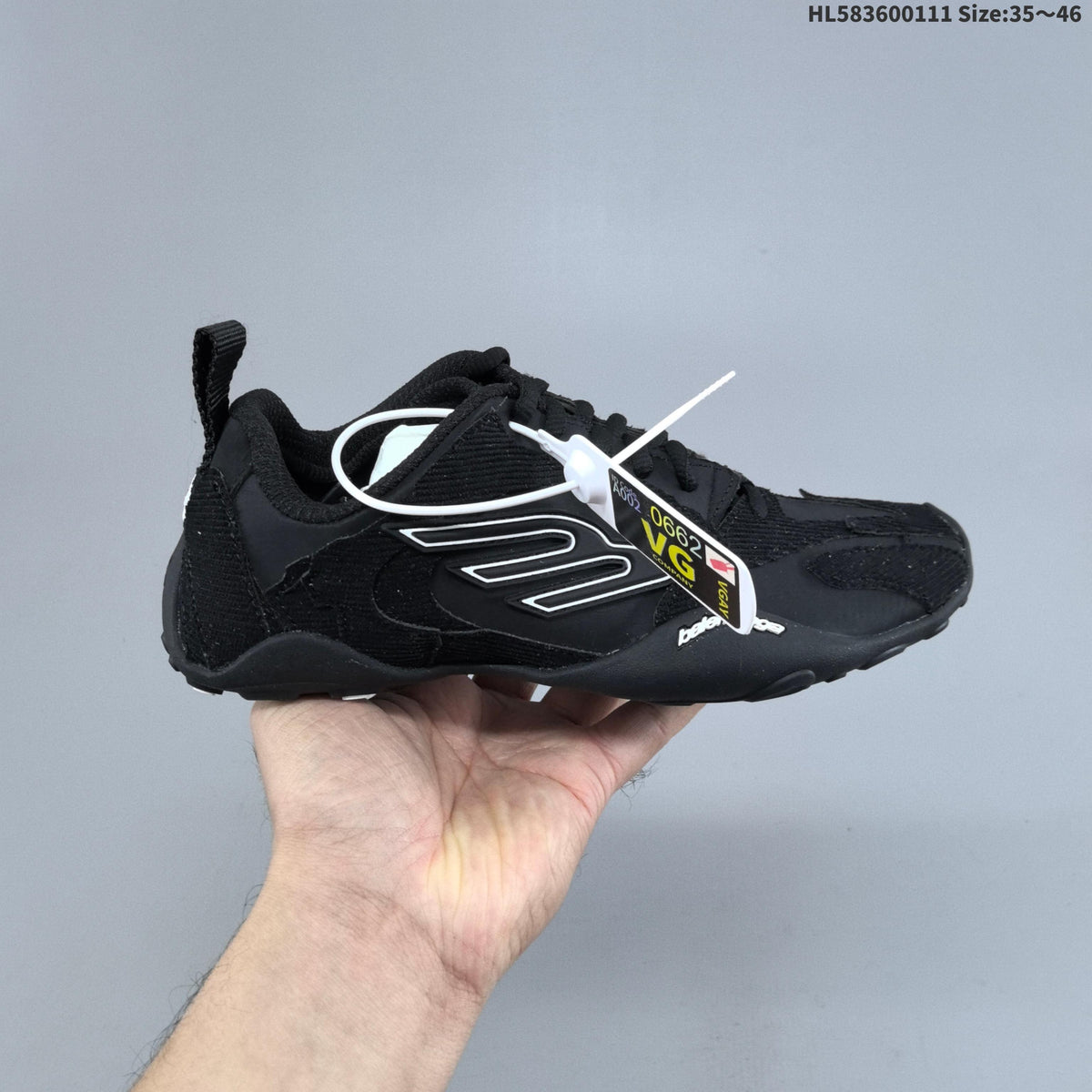 Balenciaga Track Sneaker Black and Taupe HL583600111