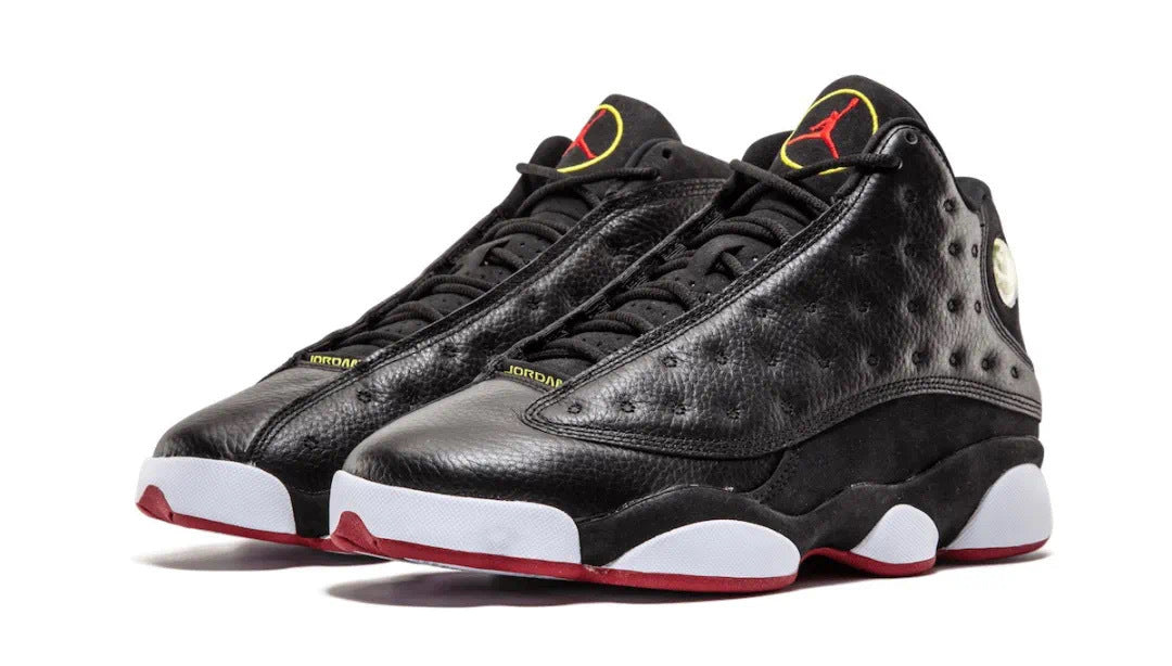 Jordan Air Jordan 13 Playoffs Black Red High-Top Sneakers