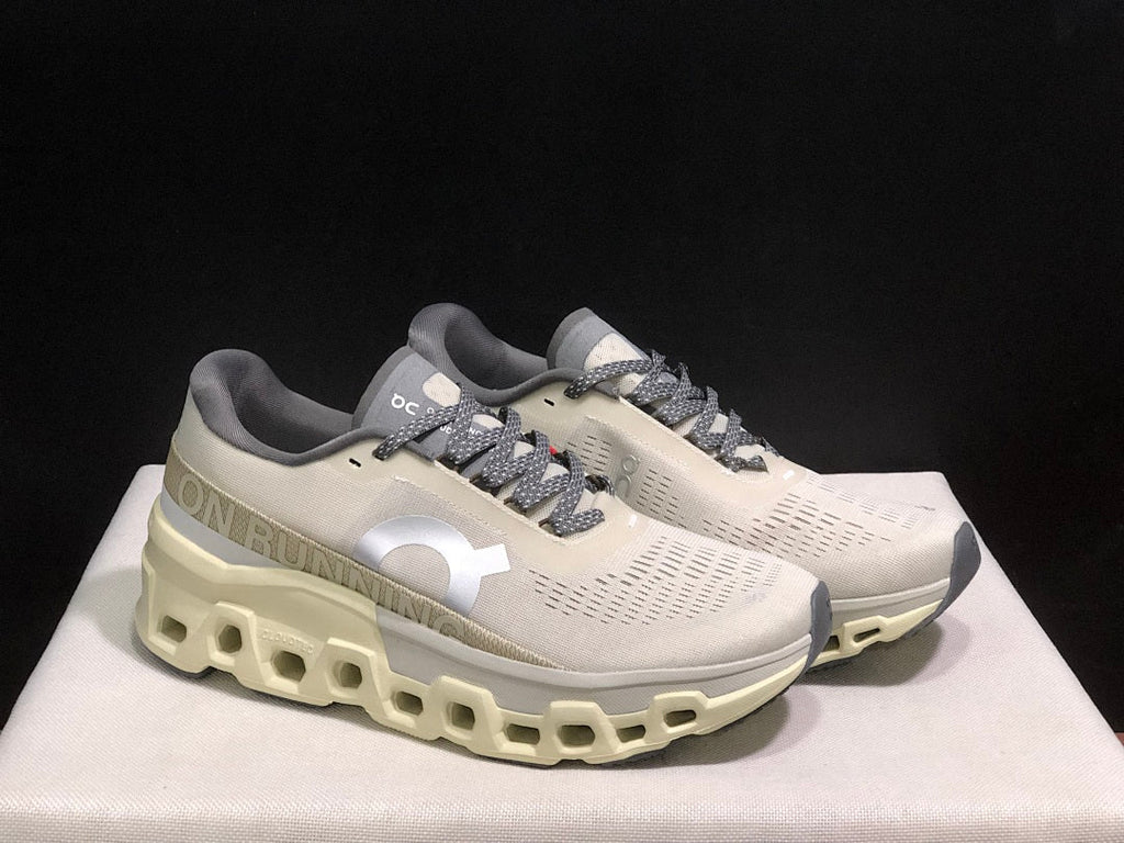 On Cloudmonster 2 Running Shoes Cream White
