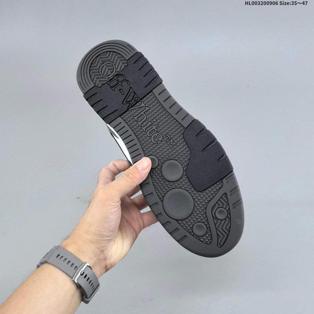 Off-White Out Of Office Sneakers in Gray and White