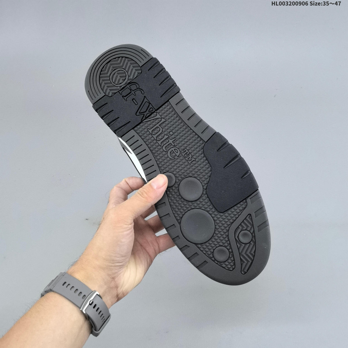 Off-White Out Of Office Sneakers in Gray and White