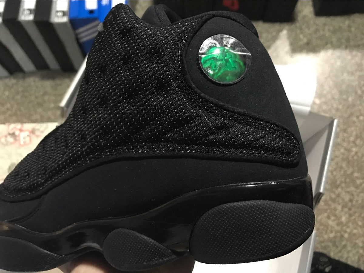 Air Jordan 13 Retro Black Cat Black Basketball Sneakers