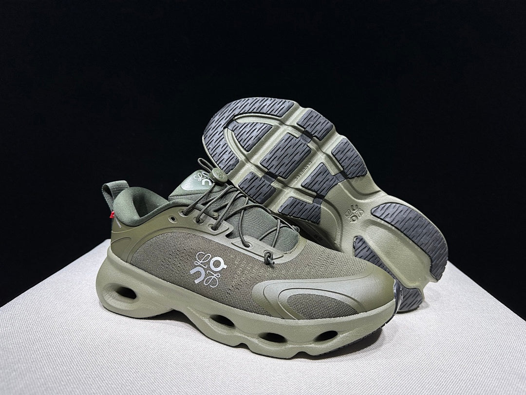 LOEWE x On Cloudventure 3.0 Sneakers in Military Green