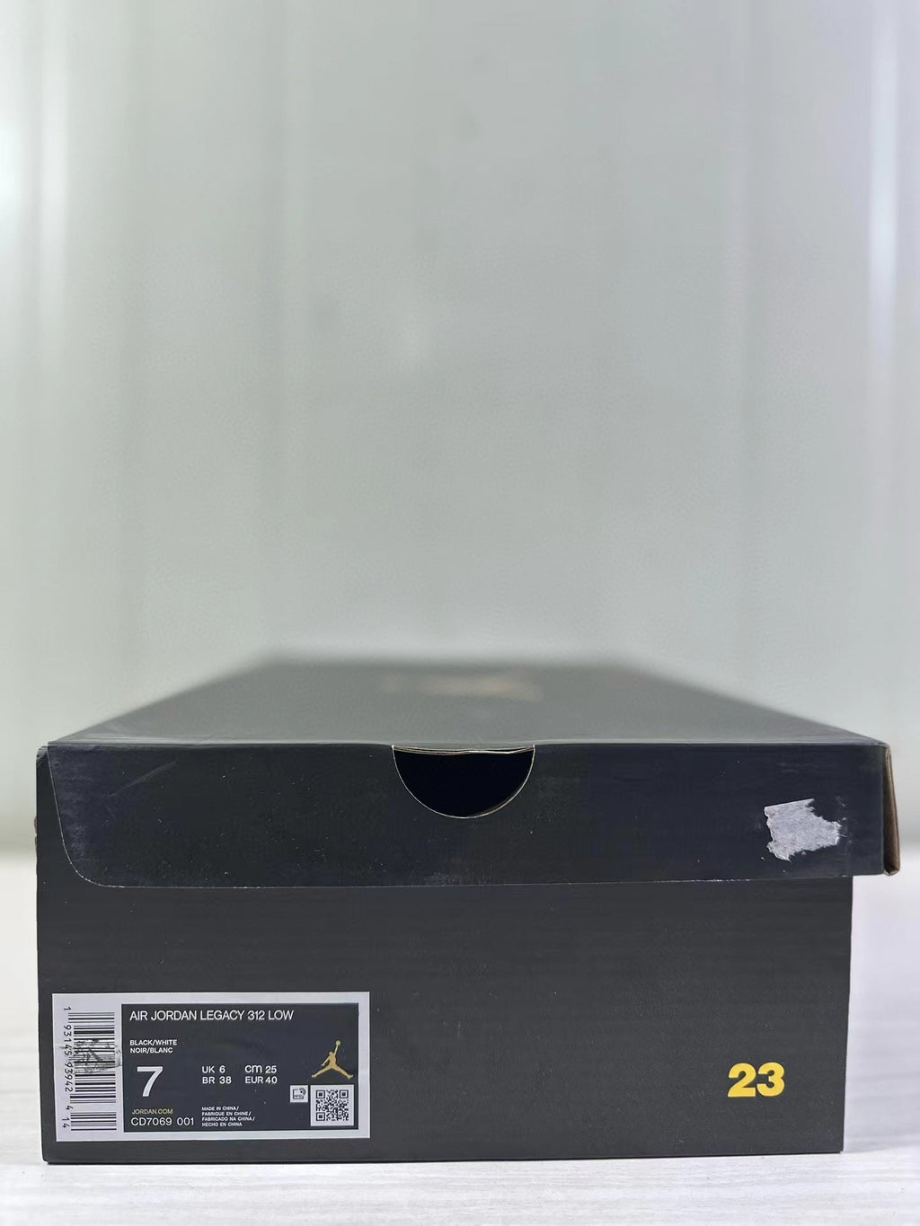 Jordan Air Jordan Legacy 312 Low Black White CD7069-001