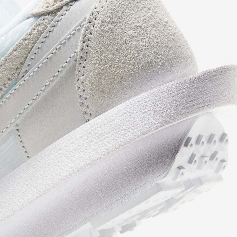 Nike x sacai LDV Waffle White Nylon Sneakers BV0073-101