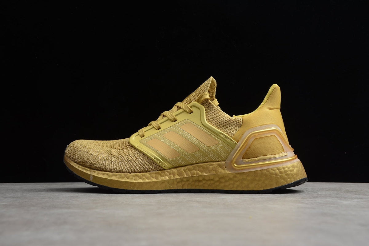 Adidas UltraBOOST 20 Consortium 6.0 Gold Running Shoes FY3448