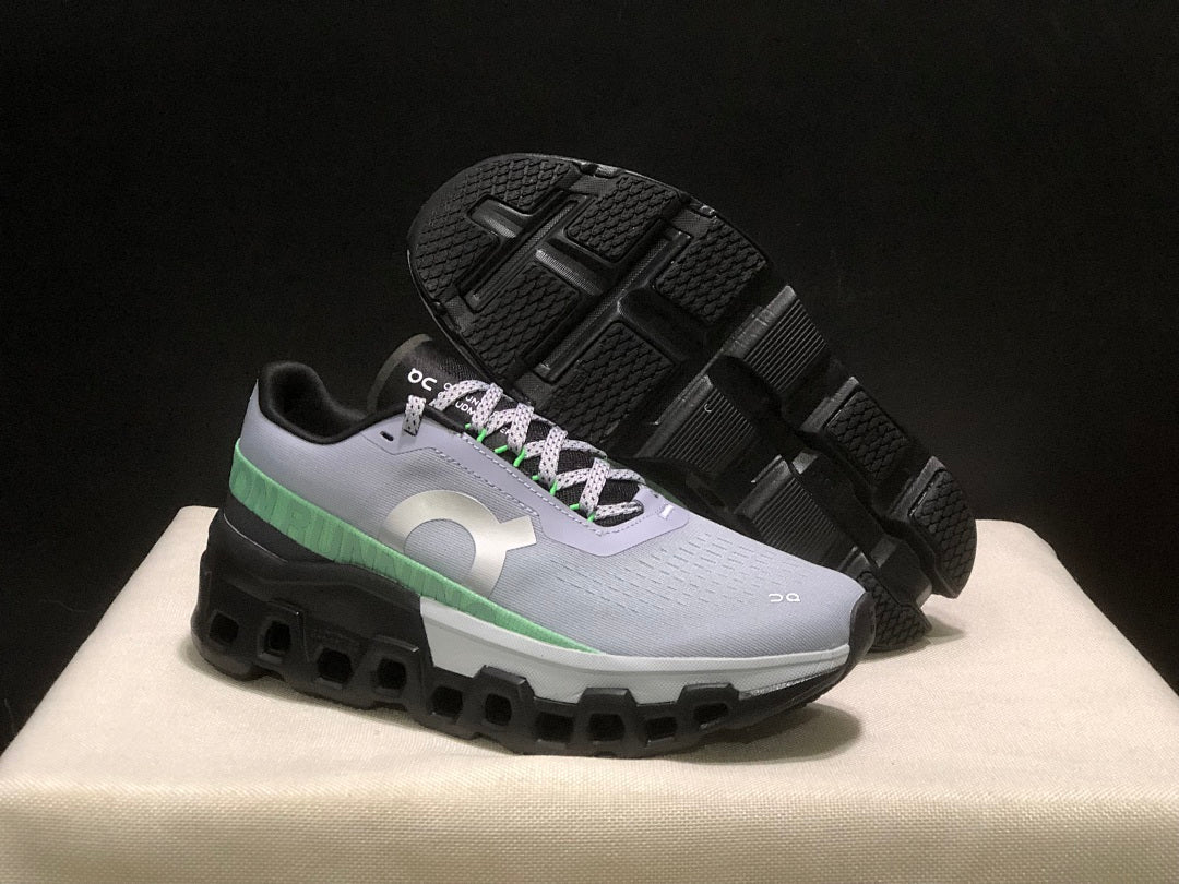 On Cloudmonster 2 Ice Green Running Shoes
