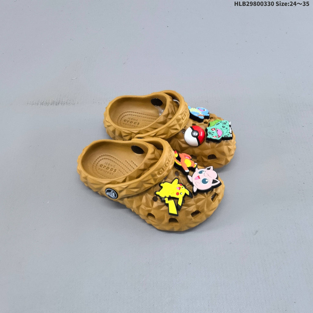 Crocs Classic Clog Kids' Shoes with Character Charms