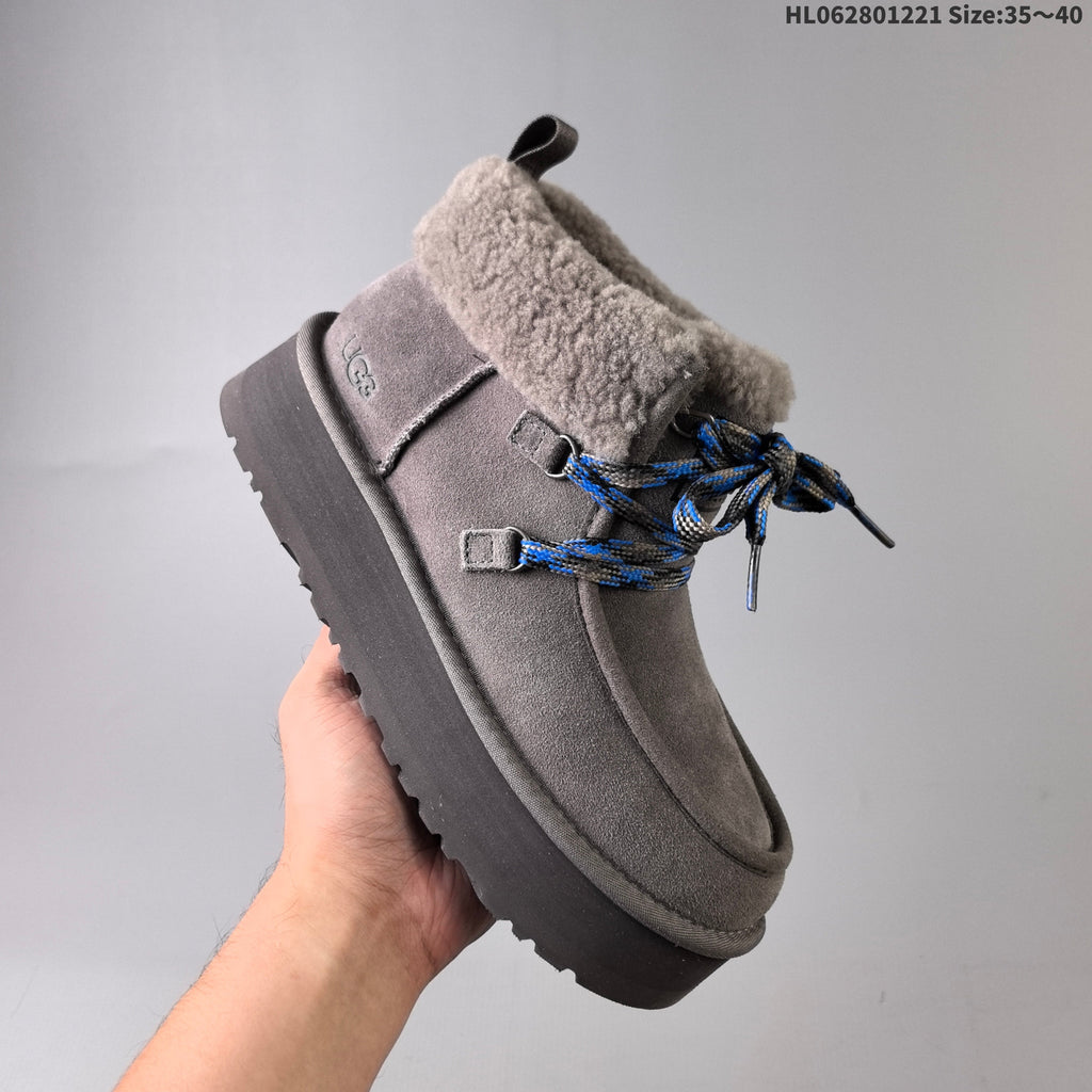 UGG Classic Mini II Lace-Up Platform Boots
