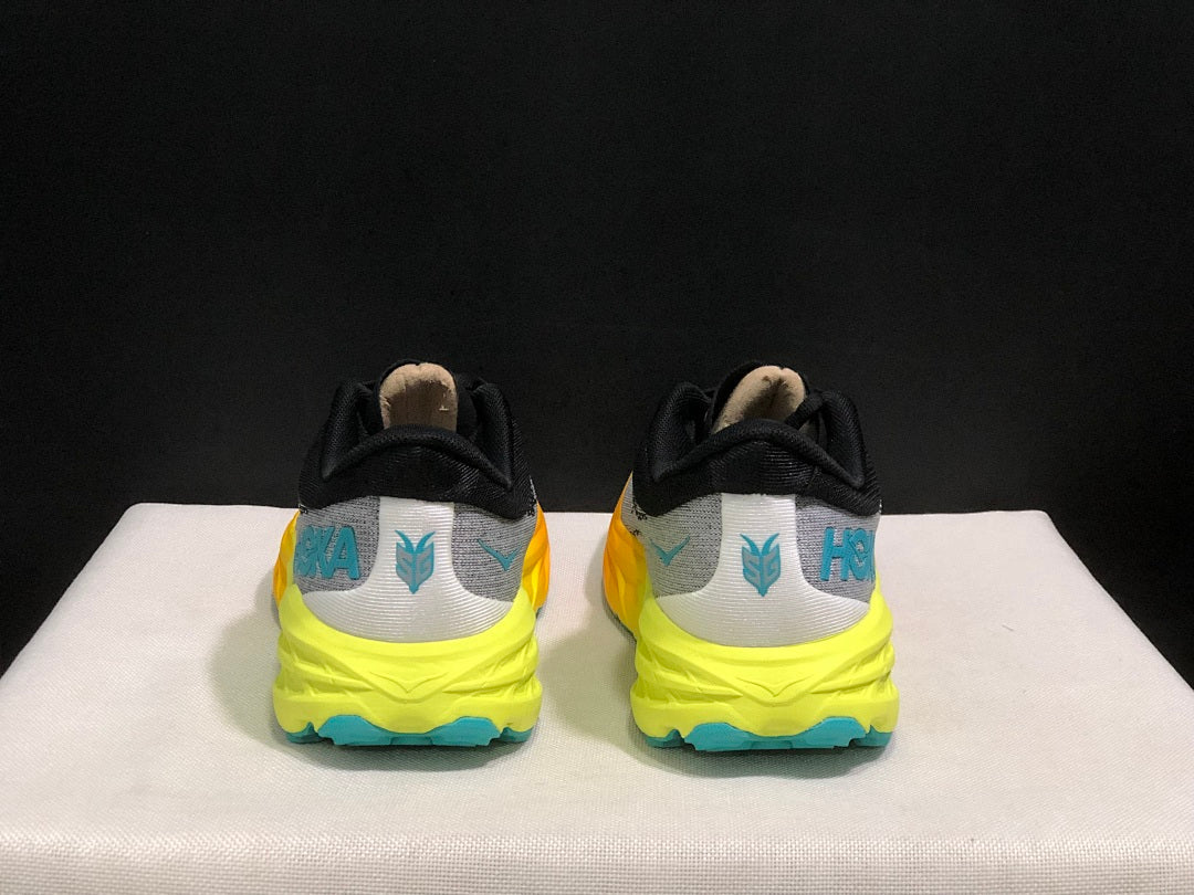 HOKA Speedgoat 5 Trail Running Shoes Black Gray