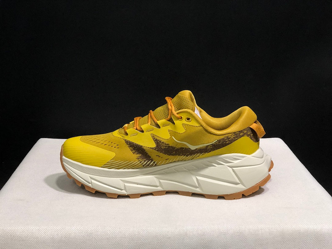 HOKA Skyline Float X Trail Running Shoes in Yellow