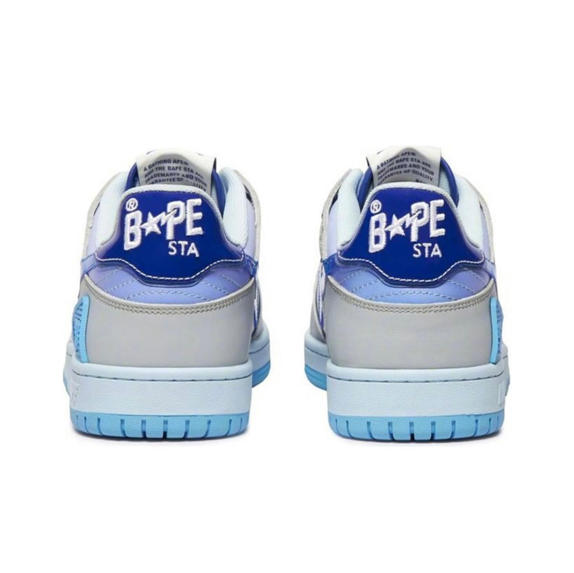A BATHING APE BAPE SK8 STA Blue Gradient Sneakers W291002