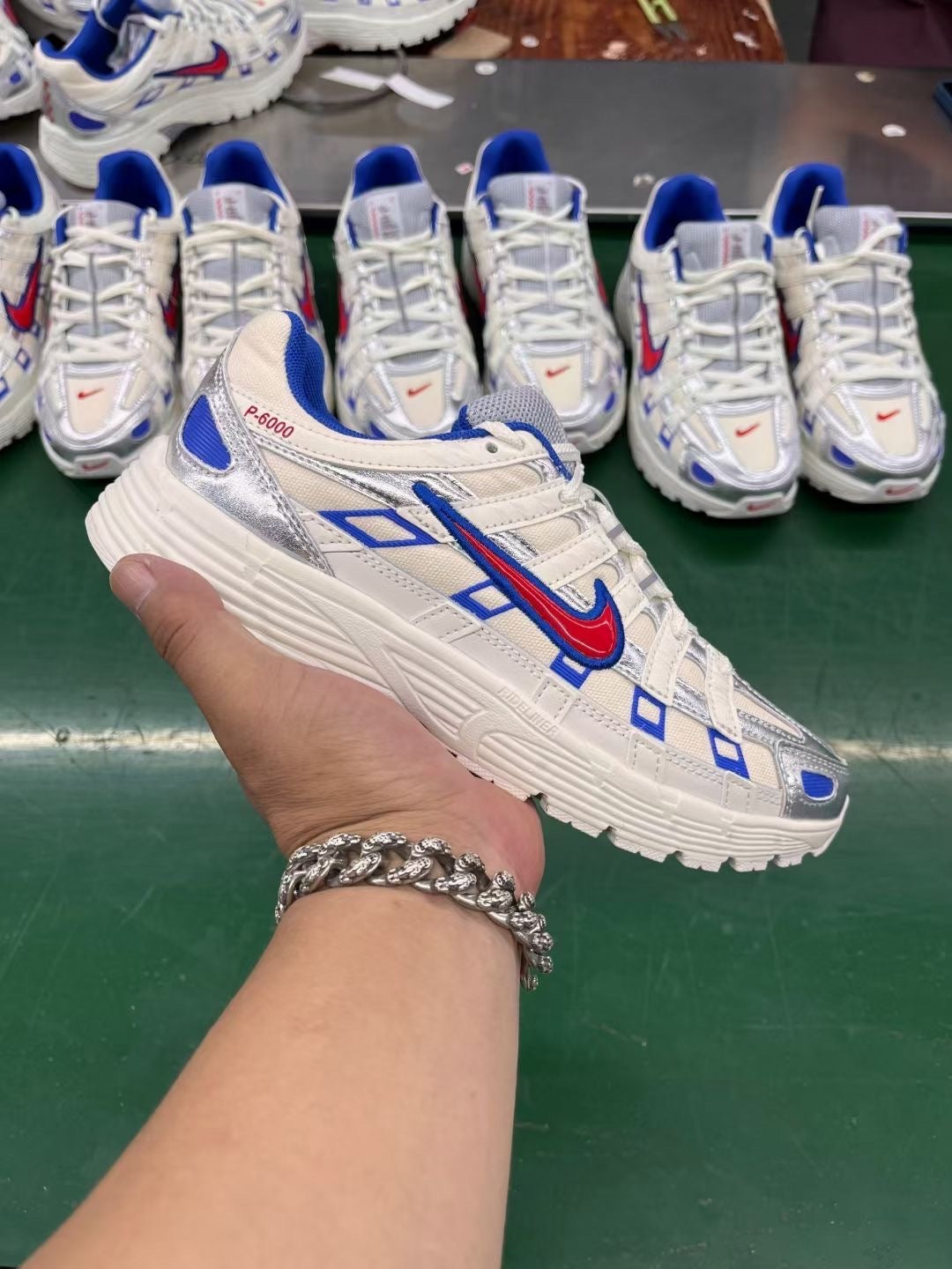 Nike P-6000 Sneakers White Blue CJ7789-162
