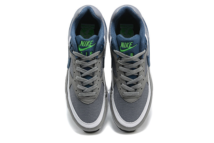 Nike Air Max Gray and Blue Sneakers