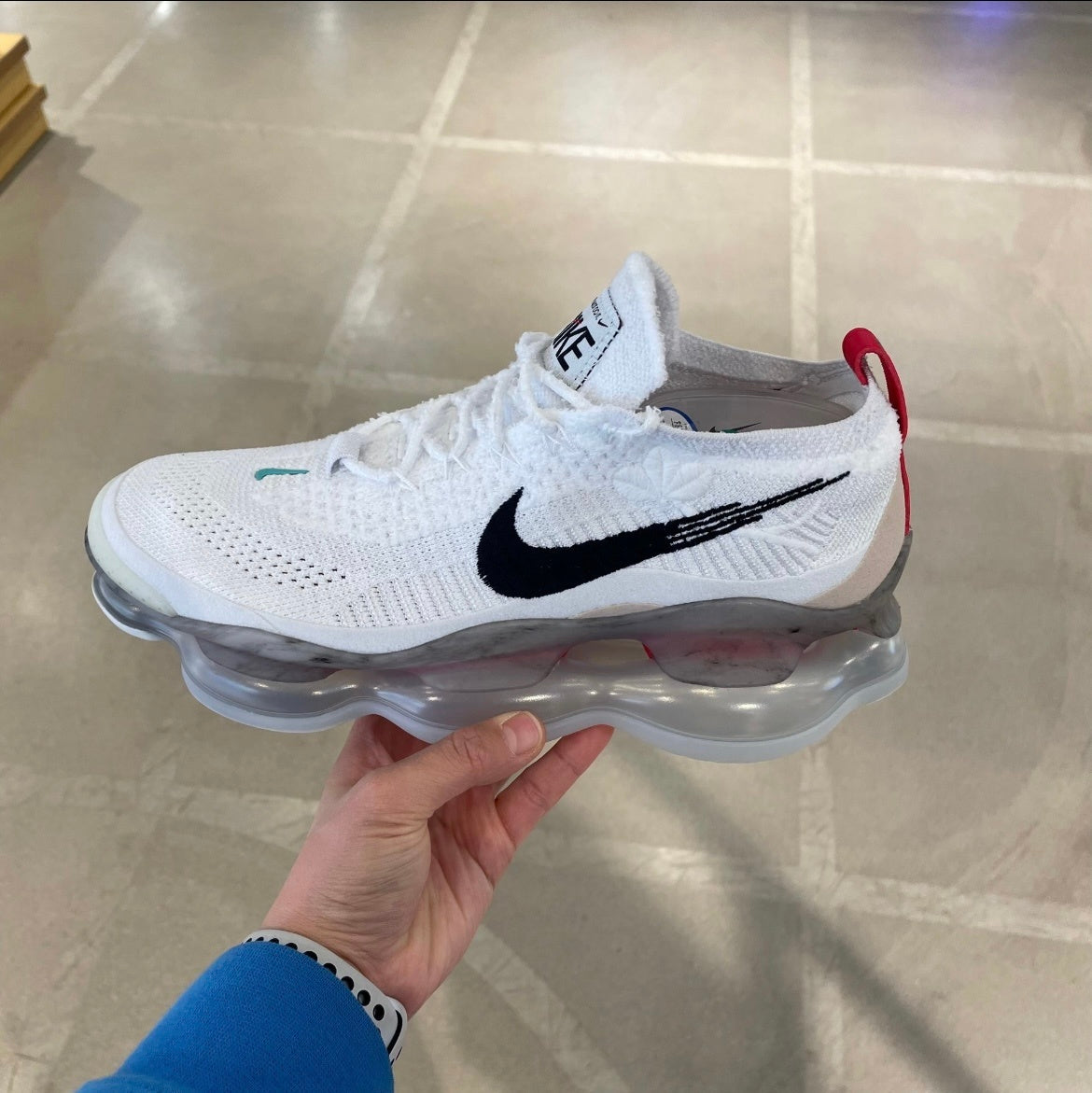 Nike Air Max Scorpion Sneakers White Black FD4319-101