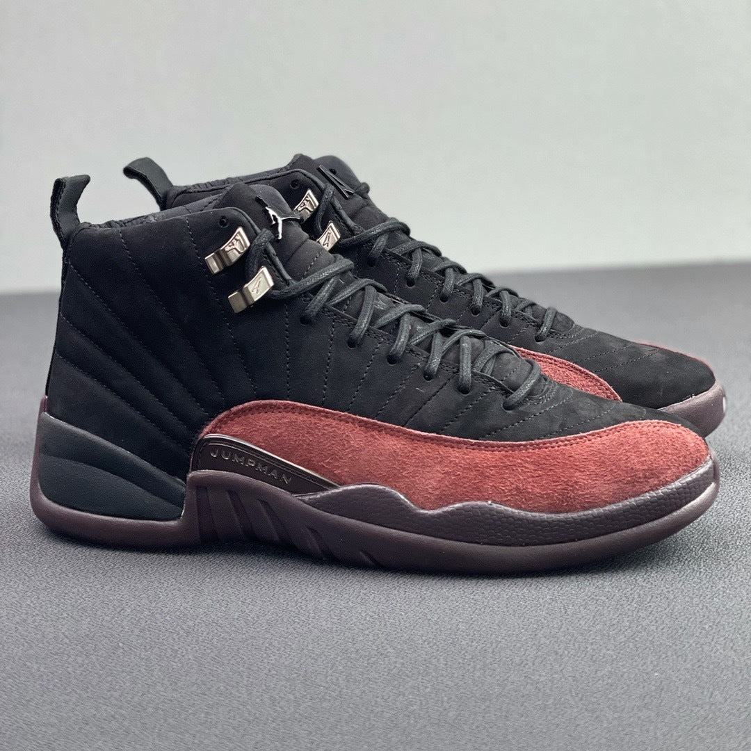 Jordan 12 Retro A Ma Maniére Black Burgundy DV6989-001