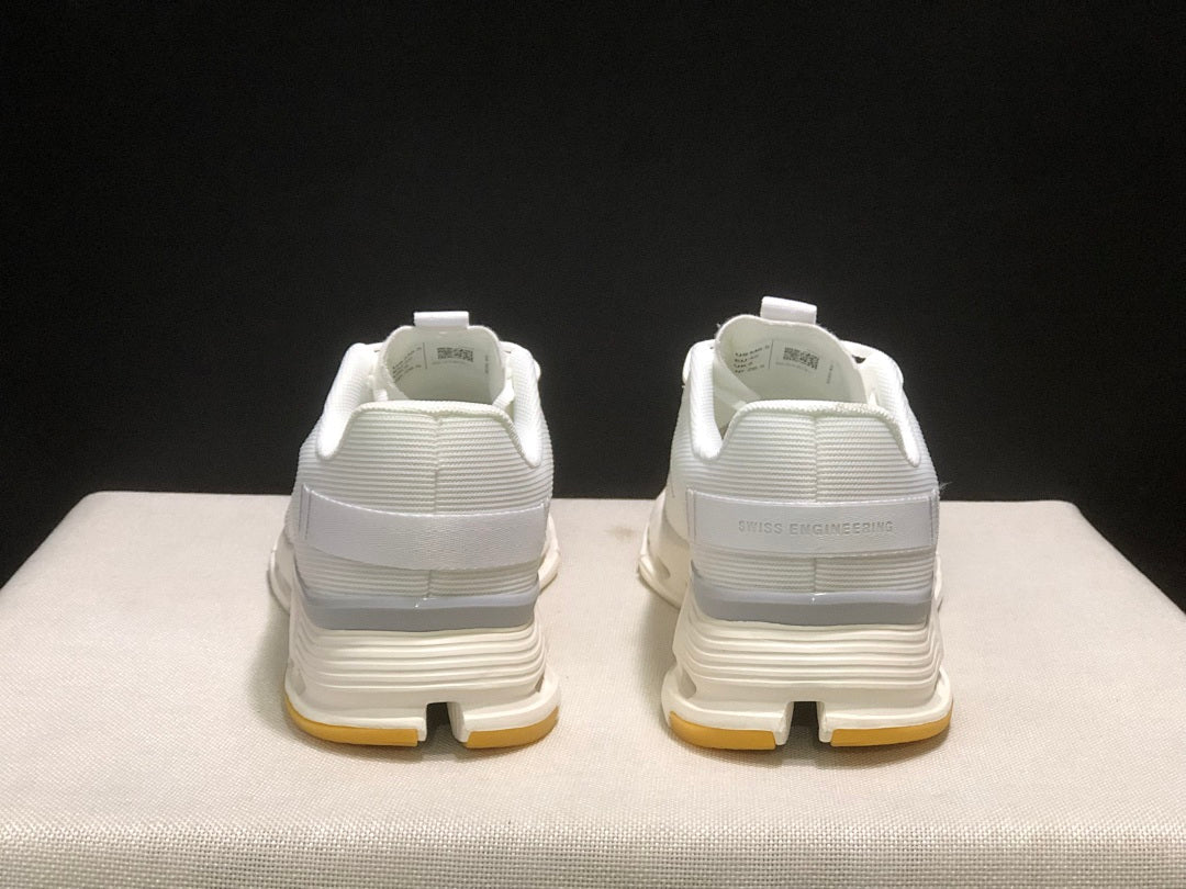On Cloudnova Form 2 Sneakers White and Gray