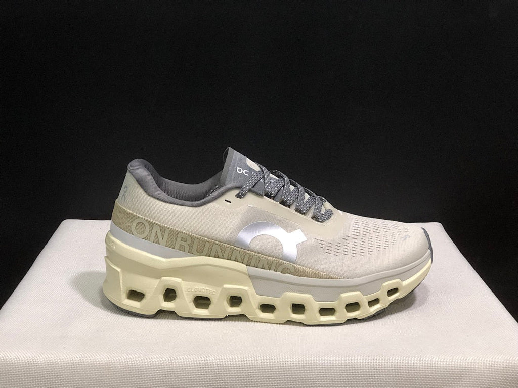 On Cloudmonster 2 Running Shoes Cream White