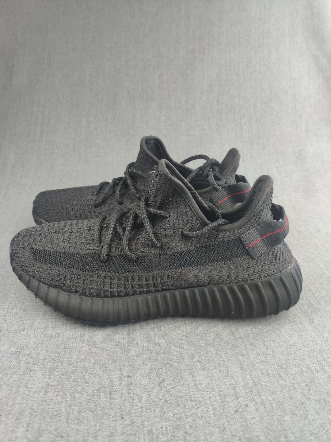 Yeezy Boost 350 V2 Dark Gray Knit Sneakers