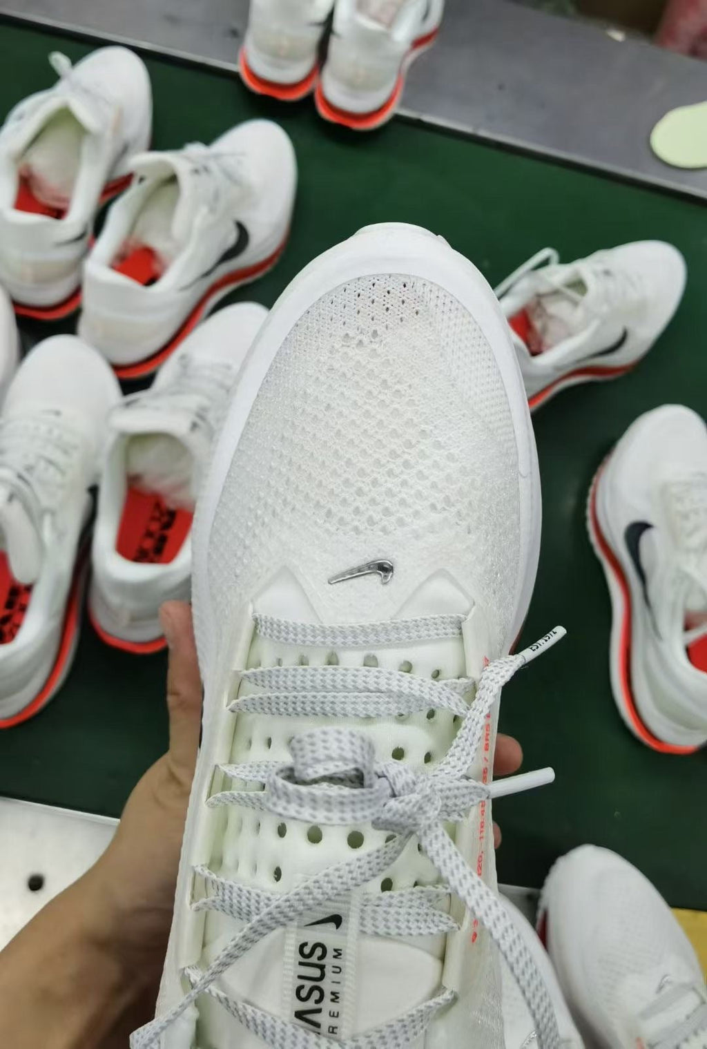 Nike Pegasus Premium Running Shoes White Red HQ2592-101