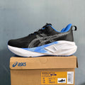 ASICS Novablast 5 LE Black Blue Running Shoes