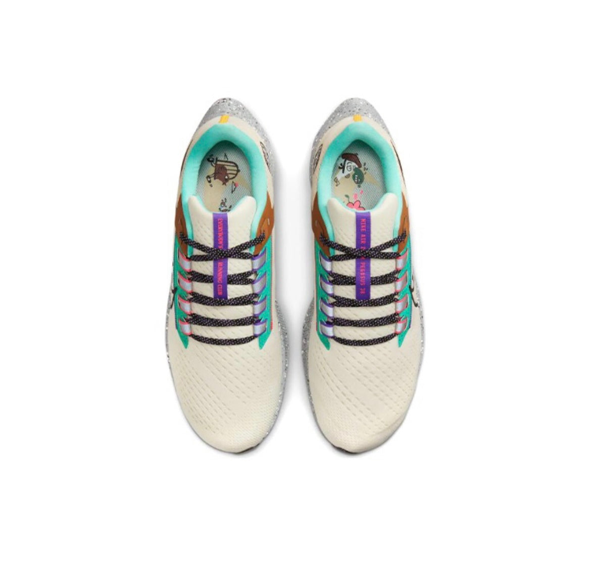 Nike Air Zoom Pegasus 38 Running Shoes in Ivory DO2337-100