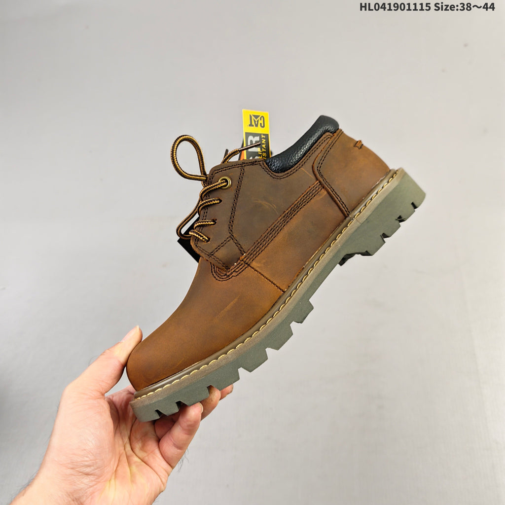 CAT Low-Cut Lace-Up Casual Work Boots