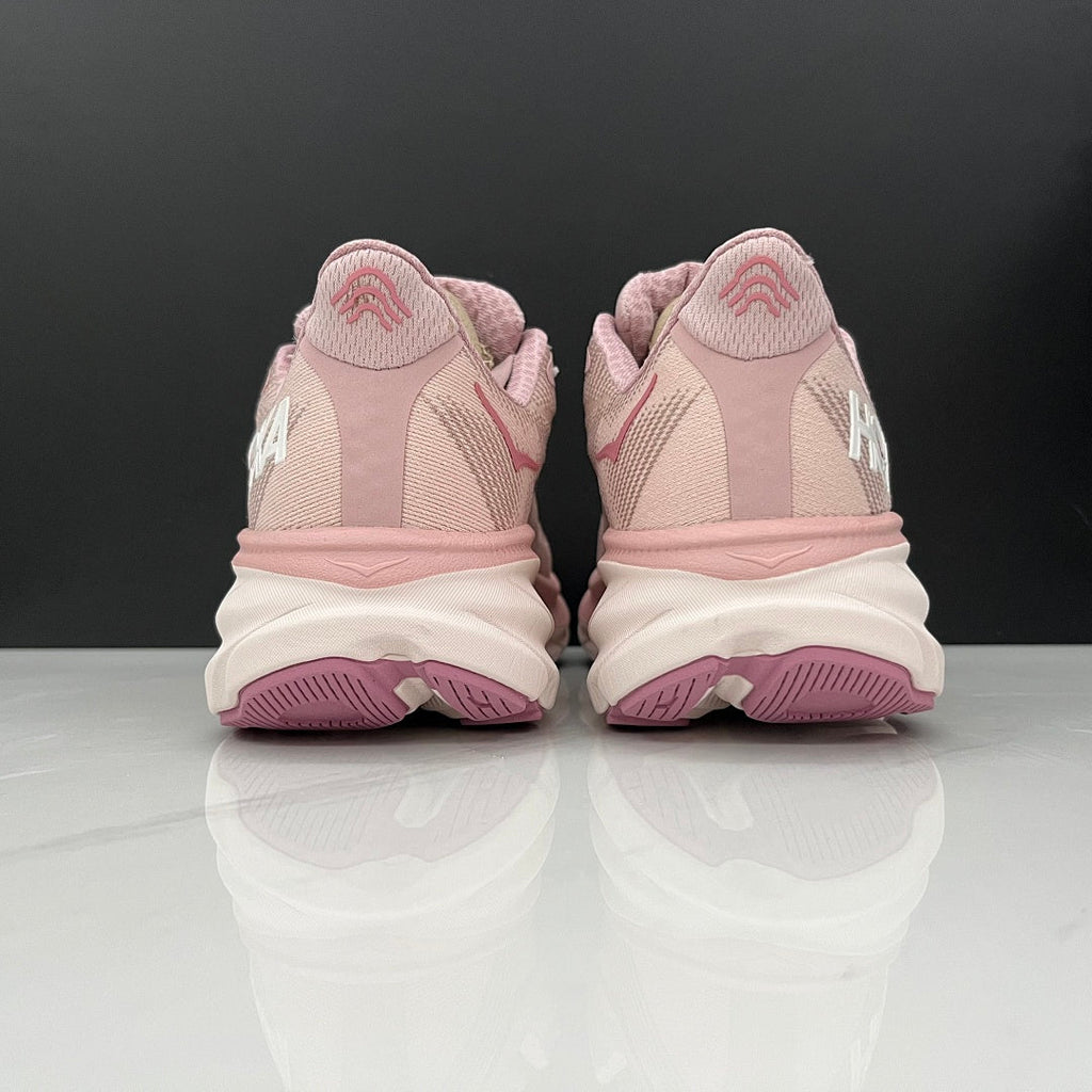 HOKA Clifton 9 Pink Running Shoes