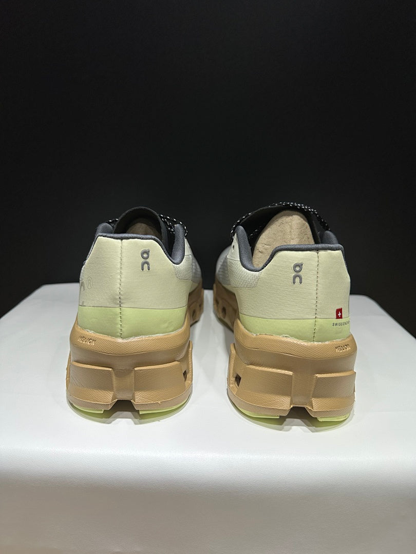 On Cloudmonster Sneakers in Sand Dune