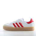 adidas Samba Platform Sneakers White Red Gum Sole