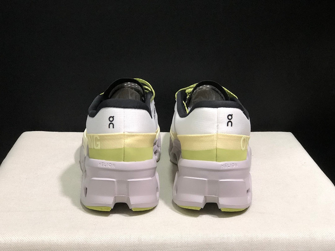 On Cloudmonster 2 Running Shoes in Lemon Yellow