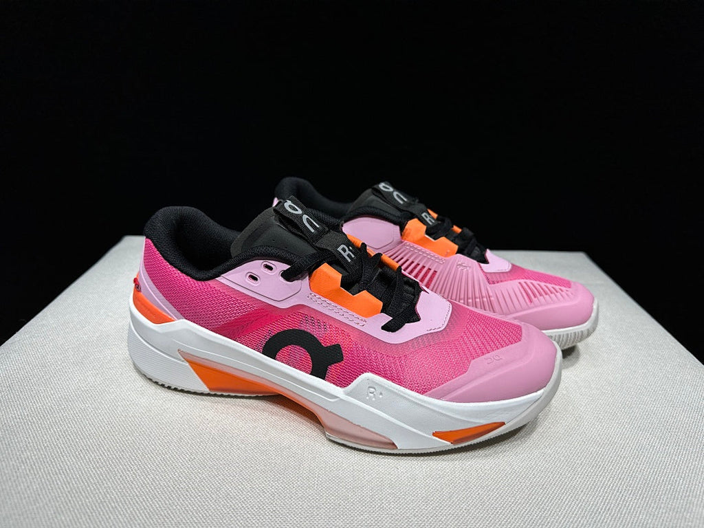 On The Roger Pro Fire Pink Flame Tennis Shoes