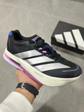 adidas Adizero Boston 13 Running Shoes Black White Purple